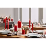 thumbnail of METRO Professional Dinerkaarsen, paraffine, 2.2 x 24 cm, ca. 7 uur, rood, 10 stuks