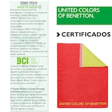 thumbnail of Benetton - Decke 140 x 190 cm, 320 g/m², 60 % Baumwolle, 40 % Acryl, Rot und Grün