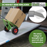 thumbnail of TRUTZHOLM 1x Eventrampe 305 cm Traglast 600kg Alu grau geriffelt Rampe Auffahrrampe Verladerampe