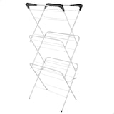 thumbnail of Max Home Cavalete de roupa dobrável de 3 alturas 61x44x138 cm com barra amovível