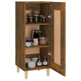 thumbnail of vidaXL Dressoir 34,5x34x90 cm bewerkt hout gerookt eiken