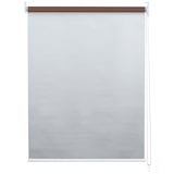 thumbnail of Rollo HWC-D52, Fensterrollo Seitenzugrollo Jalousie, 80x160cm Sonnenschutz Verdunkelung blickdicht ~ braun