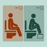 thumbnail of Relaxdays Toilettenhocker, Stuhlgang Unterstützung, WC Hocker Erwachsene, Bambus, HBT: 18 x 44,5 x 23 cm, natur/schwarz