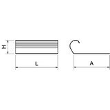 thumbnail of Apanhador de legumes 230x150x59 mm.