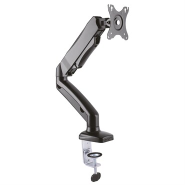 SUPPORTO DA TAVOLO PER DUE SCHERMI LED/LCD CON MOLLA A GAS