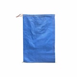 thumbnail of 100x Schwerlastsack Gewebesack Hochwassersack Getreidesack Lagersack 500 x 800 mm PP 30kg mit Band BLAU