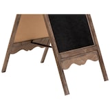 thumbnail of Biscottini Tafel - Staffelei - Wandtafel - Doppelseitige Tafel aus Holz - Tafel beschreibbar mit Kreide - Tafel für Innen und Außen