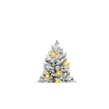 thumbnail of Tarrington House Albero di Natale a LED, acciaio / PVC / PE, Ø 120 x 213 cm, 400 lampadine LED a luce bianca calda