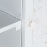 thumbnail of vidaXL TV-Schrank Weiß 115x30x46 cm Massivholz Mango