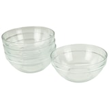 thumbnail of Glasschüssel Ø 23 cm 4 Stück im Set Beilagenschüssel Dessertschale Stapelschale