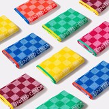 thumbnail of Benetton - Toalha de banho 70x140cm 100% Algodão 450GSM xadrez verde