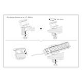thumbnail of VALUE Tischklemme für Steckdosenleiste, drehbar 360°, weiß