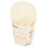 thumbnail of Garcia de Pou 100 Unità - Bicchiere Per Fritti Aperto 'Parole' 9 Oz - 270 Ml 220 + 18Pe G/M2 Ø7X10,5 Cm Bianco Cartone