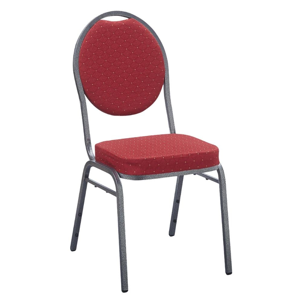 Stapelstuhl Bankettstuhl Hermano Rot
