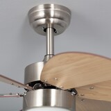 thumbnail of TechBrey Ventilador de Techo LED Orion Madera 81cm Motor DC Madera