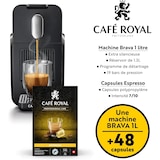 thumbnail of Café Royal Pro | Machine à Café BRAVA | Compatible avec Capsules Machine Pro Uniquement | Bureau & Entreprise | 48 Capsules Offertes