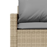 thumbnail of vidaXL 2-tlg. Garten-Essgruppe mit Kissen Beige Poly Rattan