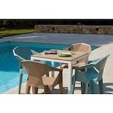 thumbnail of garbar DELTA Set 4 Silla Con Brazos Interior, Exterior Naranja