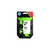 thumbnail of HP 350/351 Pack 2 Cartouches Noir et couleurs SD412EE