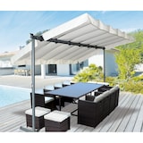 thumbnail of HABRITA pergola marquise 3.60x2.50m gris anthracite per2535m