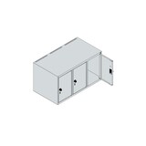 thumbnail of C+P Aufsatzschrank Classic PLUS, 3 Abteile, HxBxT 50x90x50cm, Sicherheitsdrehriegel, Anthrazit von PROREGAL