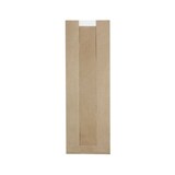 thumbnail of greenbox - Sichtstreifenbeutel aus Papier M, 14 x 7 x 41 cm, braun, 500 St.