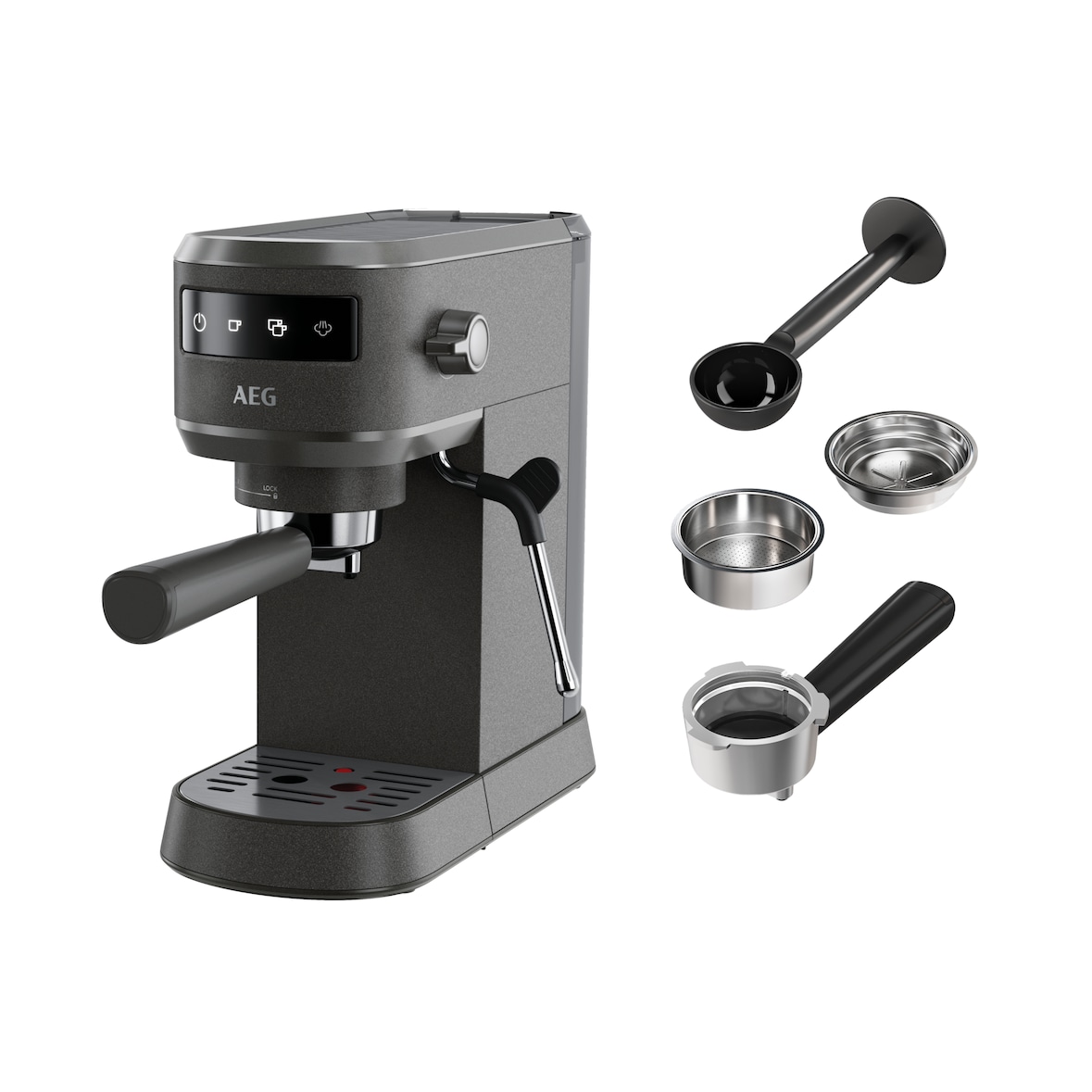 Espresso Siebträgermaschine EC6-1-6BST Gourmet 6