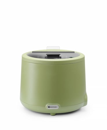Fervedor de Sopa UNIQ, HENDI, 8L, Verde, 220-240V/500W, ø365x(H)325mm