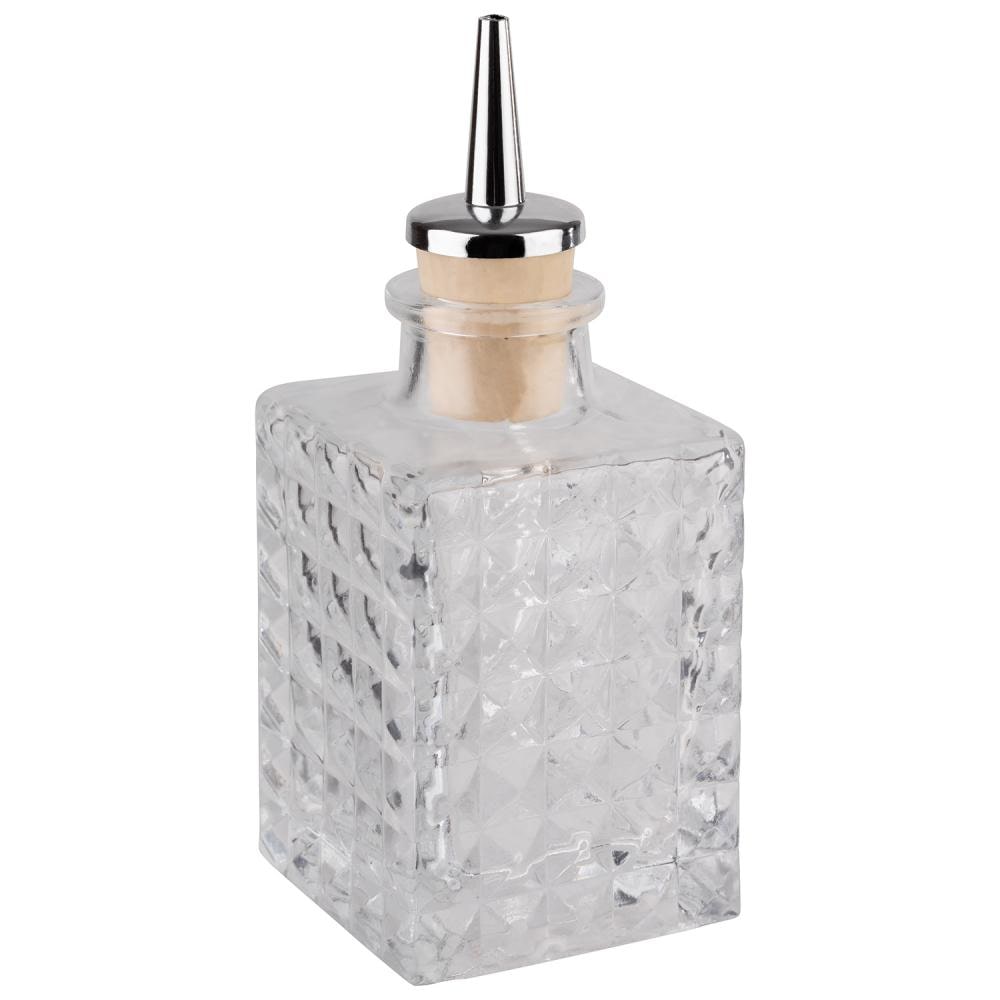 APS Bitterflasche / Spritzflasche 5 x 5 cm, H: 13 cm, 100 ml Glas