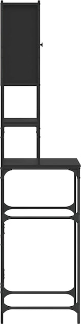 thumbnail of vidaXL Waschmaschinenschrank Schwarz 68x48,5x194 cm