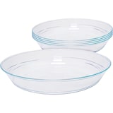 thumbnail of 5 Vassoi Bavarese in Plastica Trasparente - Per Dolci, Dessert, Torta - Riutilizzabili e Facili da Pulire, Infrangibile, Antigraffio (30 cm)