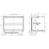 thumbnail of Combisteel inbouw warmhoudvitrine van keramiek GN5/1