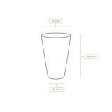 thumbnail of greenbox - PLA-Klarbecher 200 ml / 8 oz, Ø 71 mm, 100 St.