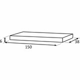 thumbnail of TESSIN Bankauflage 150 cm