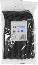 thumbnail of MONOUSO - Forchetta Riutilizzabile in PP Nera 17,5cm (50 Pezzi)
