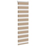thumbnail of vidaXL Doppelrollo Sandbraun 45x150 cm Stoffbreite 40,9 cm Polyester