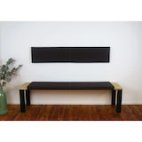 thumbnail of Lycce XXL Klemmkissen BRAUN  Bankauflage  Sitzkissen für Sitzbank (verrutscht nicht) Kunstleder Breite 150cm