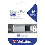 thumbnail of Verbatim Secure Pro USB-Stick, USB 3.0, 16 GB