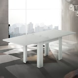 thumbnail of Web Furniture JESI Tavolo Libro Melaminico 90cm Allungabile   Bianco Larice