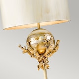 thumbnail of Piantana Contemporanea Trellis Acciaio Stucco Patinato Foglia Argento 1 Luce E27