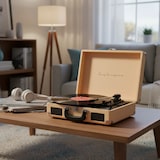 thumbnail of Prixton Tocadiscos Bluetooth VC400 Reproductor Y Convertidor De Vinilos - Peach