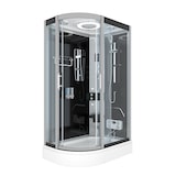 thumbnail of Duschkabine Komplettdusche Fertigdusche Dusche D60-73T1L 120x80 cm ohne 2K Scheiben Versiegelung