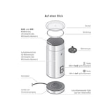 thumbnail of Tchibo Elektrischer Milchaufschäumer, Grau