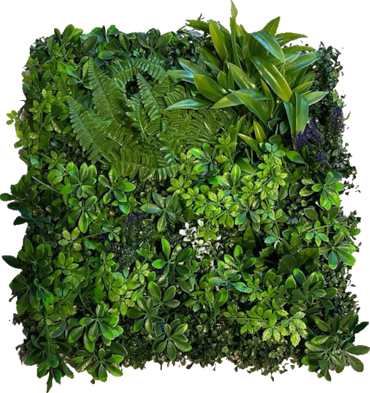 “KAIRO” | Pared de plantas de la selva premium | Revestimiento de paredes para hostelería plantas artificiales | Paneles de pared tropical