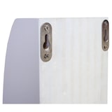 thumbnail of Weinregal Colmar, Flaschenregal Wandregal Holz-Flaschenhalter, für 3 Flaschen 54x13x9cm ~ weiß