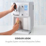 thumbnail of Sweet Sundae Eiscrememaschine Kompressor 1,5l Edelstahl weißWeiß