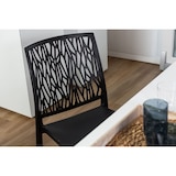 thumbnail of Set 6 Chaises en polypropylène avec fibre de verre empilables pour extérieur et jardin, bar et restaurant, cuisine design moderne - LISA - Noir