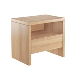 thumbnail of Bettkommode Buche geölt mit Schublade unten 90.20-K42-geölt