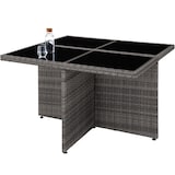 thumbnail of tectake Salon de jardin MANHATTAN 8 places avec 2 sets de housses + housse de protection, variante 2 - gris - 403846