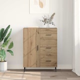 thumbnail of vidaXL Sideboard Artisan-Eiche 69,5 x 34 x 90 cm Verbundholz und Eisen